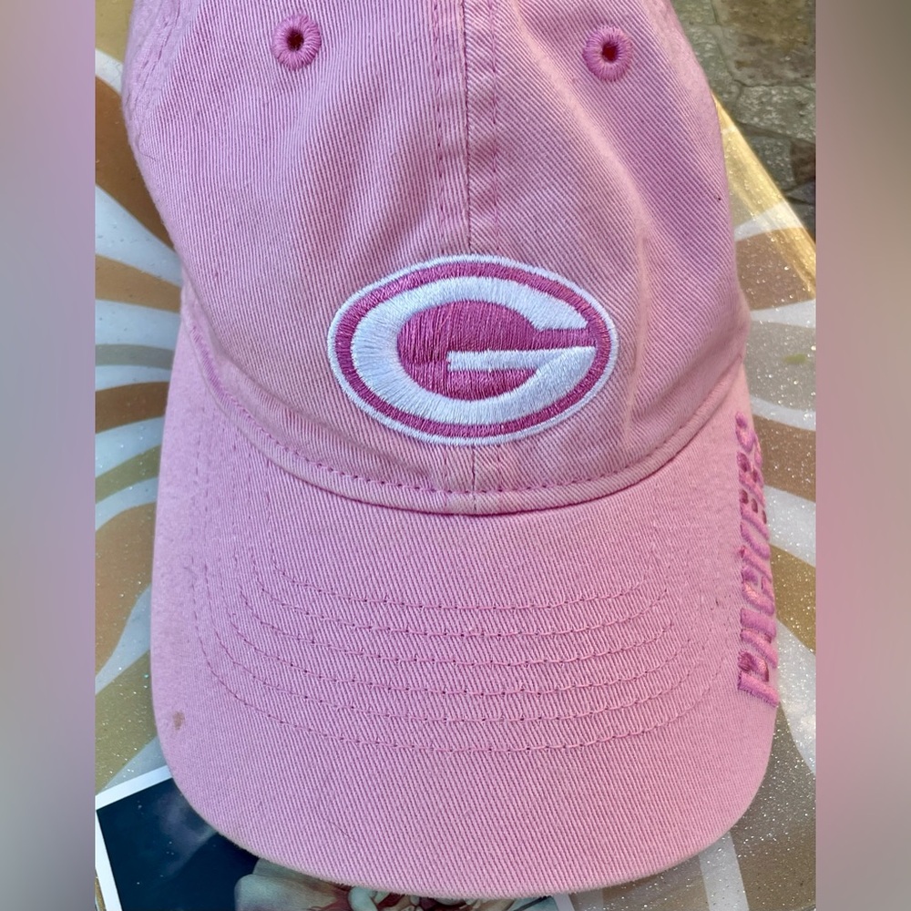 Pink Reebox NFL Green Bay Packers Cap